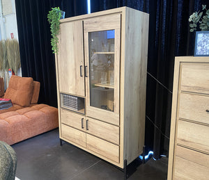  Buffet haut de salon en bois - Souffle d'intérieur
