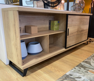 Buffet de salle à manger bois massif contemporain design - Souffle d'intérieur