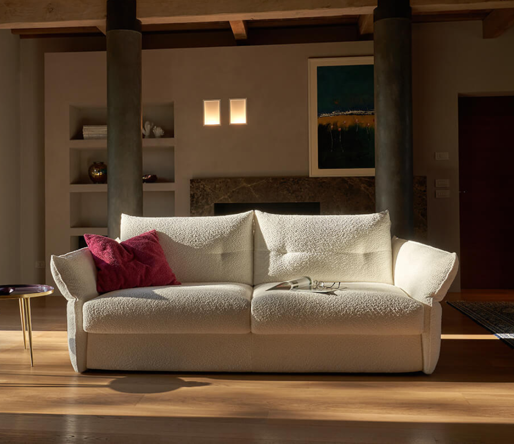 canapé-convertible-lit-rapido-couchage-140-tissu-bouclette-blanc-souffle-d-interieur