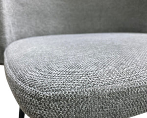 Chaise de salle à manger en tissu - Teno