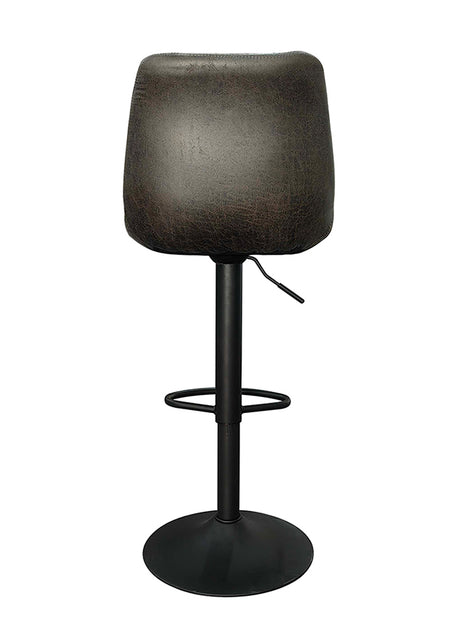 Chaise de bar tabouret brun foncé - Rousseau Furniture - Souffle d'Intérieur