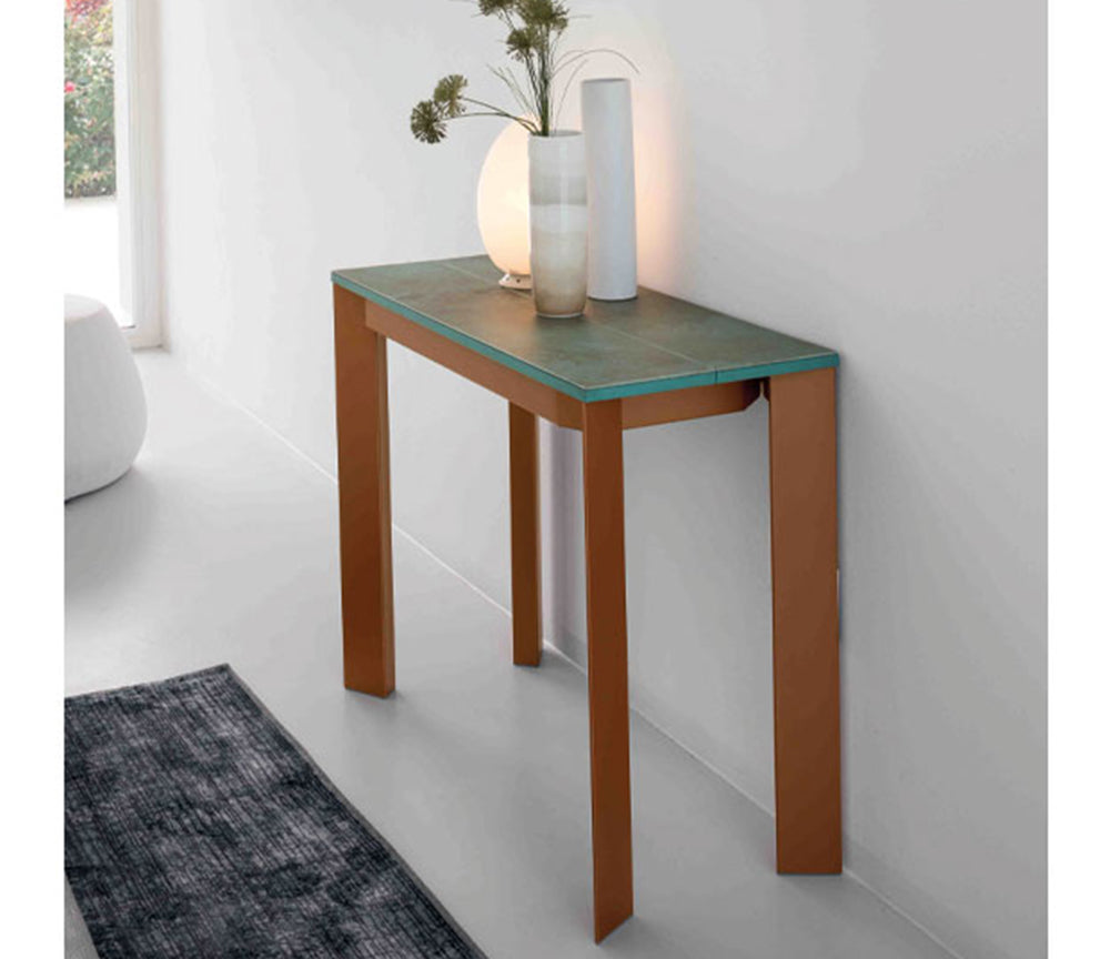 Console table extensible 5 rallonges plateau céramique - Altacom - Souffle d'intérieur