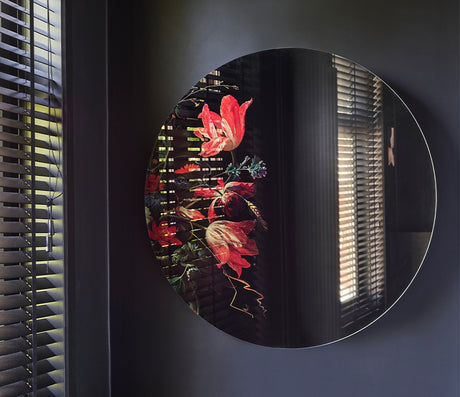 Déco miroir fleur de lys - Deknudt mirrors - Souffle d'Intérieur