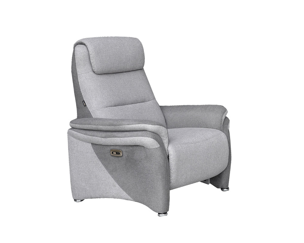 Fauteuil relax électrique en tissu confortable - souffle d'interieur