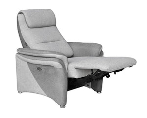 fauteuil de relaxation electrique tissu - souffle d'interieur