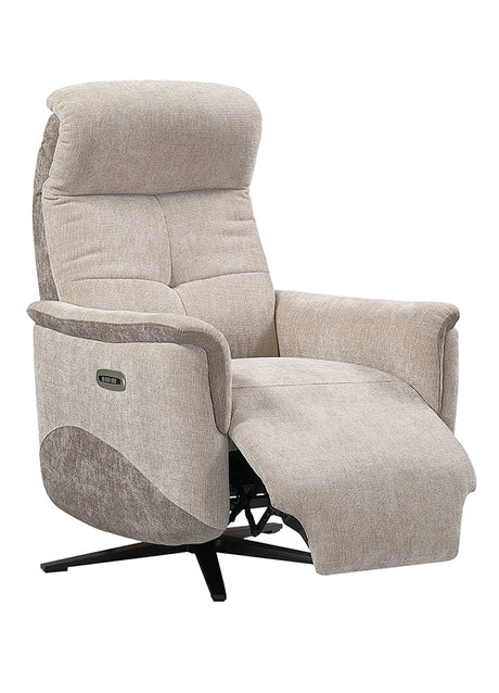 Fauteuil relaxant electrique en tissu - Centrelec - Souffle d'intérieur