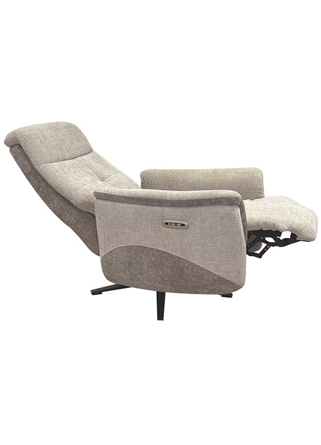 Fauteuil relaxant electrique en tissu - Centrelec - Souffle d'intérieur