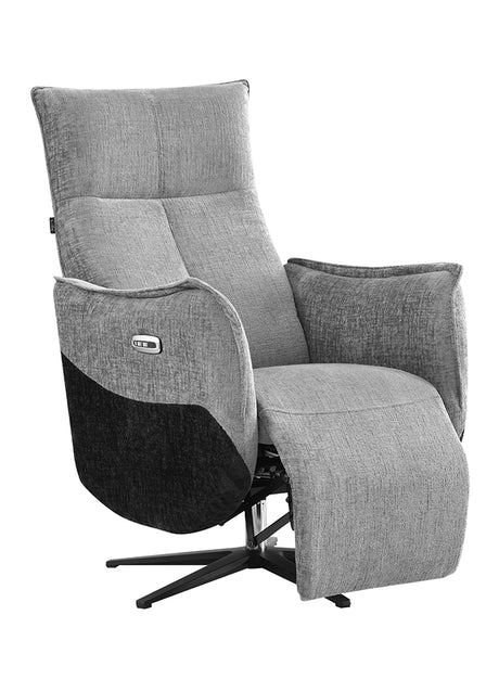 Fauteuil relaxant electrique gris - Centrelec - Souffle d'intérieur