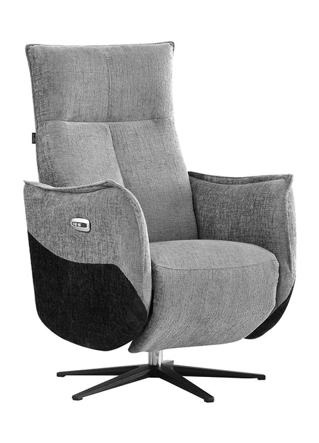 Fauteuil relaxant electrique gris - Centrelec - Souffle d'intérieur