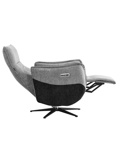 Fauteuil relaxant electrique gris - Centrelec - Souffle d'intérieur