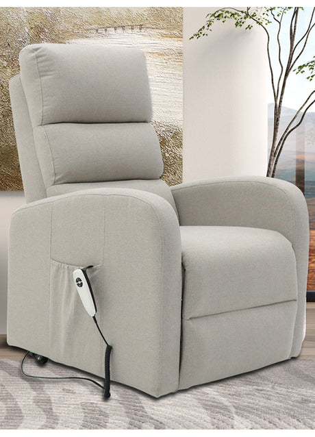 Fauteuil releveur electrique en tissu - Rousseau - Souffle d'intérieur