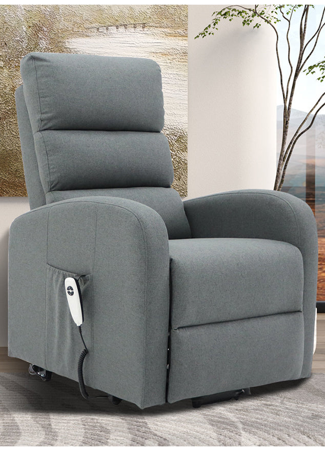 Fauteuil releveur electrique en tissu - Bruce