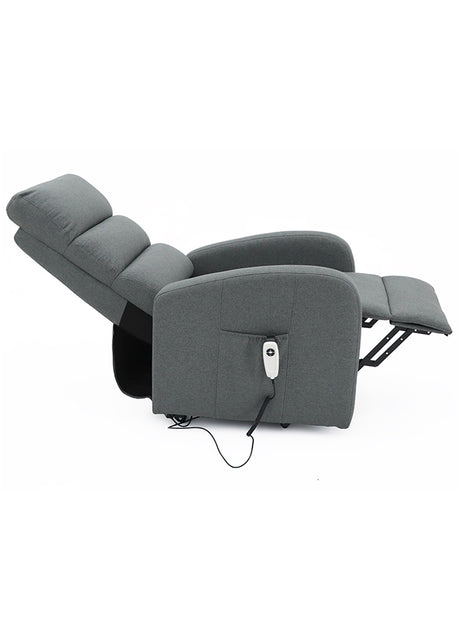 Fauteuil releveur electrique en tissu - Rousseau - Souffle d'intérieur