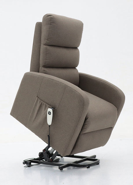 Fauteuil releveur electrique en tissu - Rousseau - Souffle d'intérieur