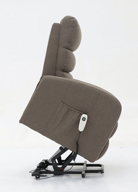 Fauteuil releveur electrique en tissu - Rousseau - Souffle d'intérieur