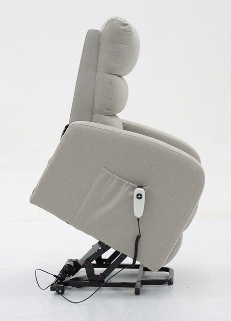 Fauteuil releveur electrique en tissu - Rousseau - Souffle d'intérieur