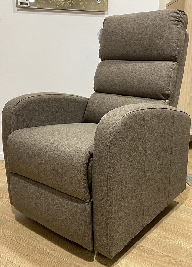 Fauteuil releveur relax électrique tissu taupe - Bruges