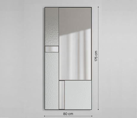 Grand miroir contemporain - Deknudt mirrors - Souffle d'Intérieur