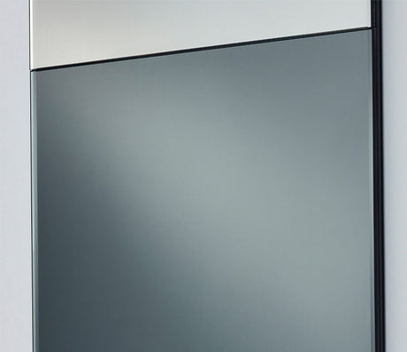 Grand miroir rectangulaire design gris - Deknudt mirrors - Souffle d'Intérieur