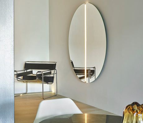 Grand miroir rond mural design - Deknudt mirrors - Souffle d'intérieur