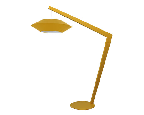 Lampadaire moderne jaune moutarde-flamluce-ovni-SOUFFLE D'intérieur