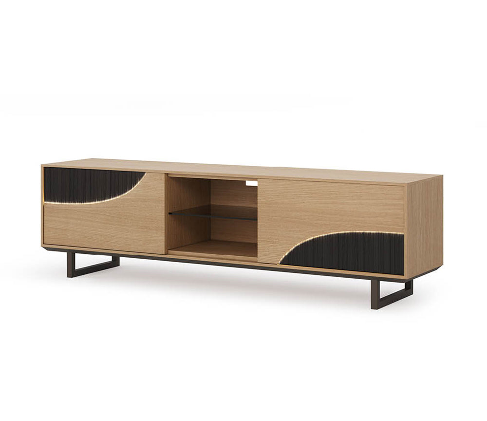 Meuble tv design luxe en bois - Capy