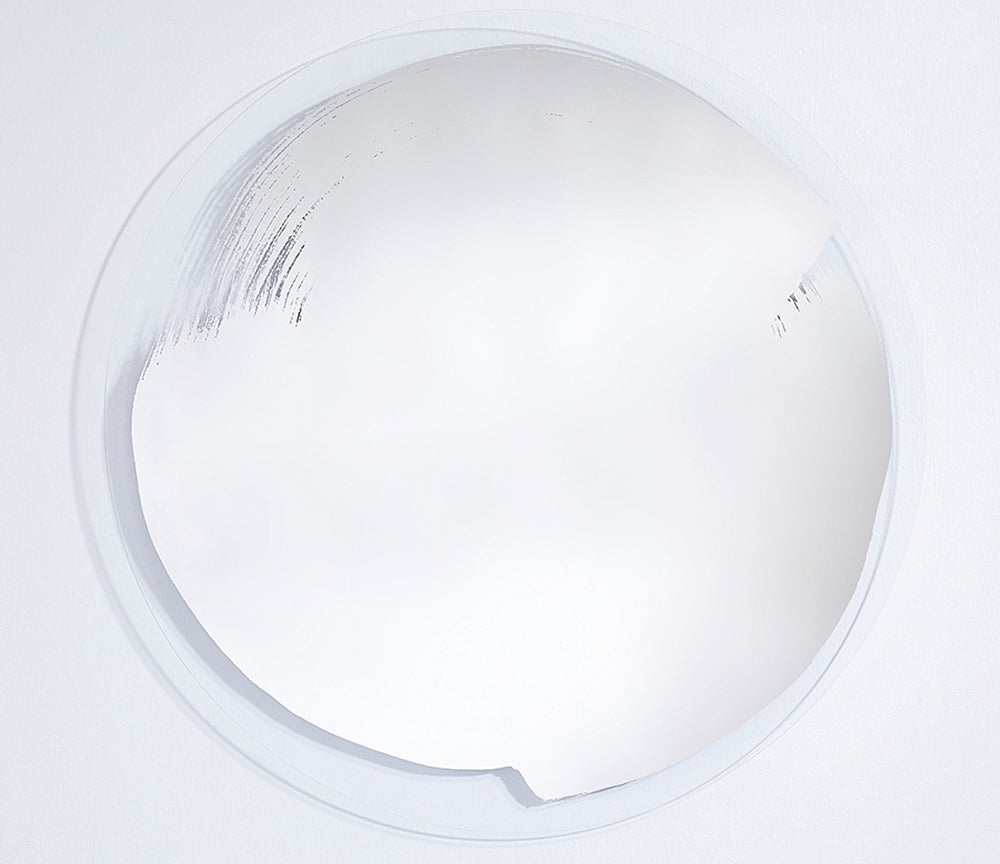 Miroir design rond élégant pour salle de bain - Deknudt - Souffle d'intérieur 