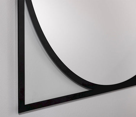 Miroir mural moderne rond design - Deknudt mirrors - Souffle d'Intérieur