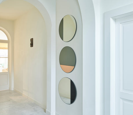 Miroir rond contemporain pour salon - Deknudt mirrors - Souffle d'Intérieur