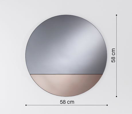 Miroir rond contemporain pour salon - Deknudt mirrors - Souffle d'Intérieur