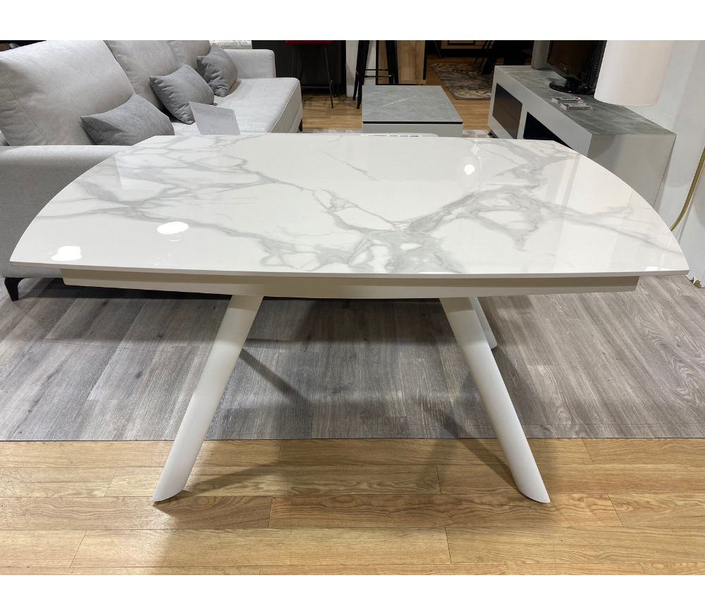 Table ceramique marbre - Table ceramique effet marbre - Souffle D'intérieur