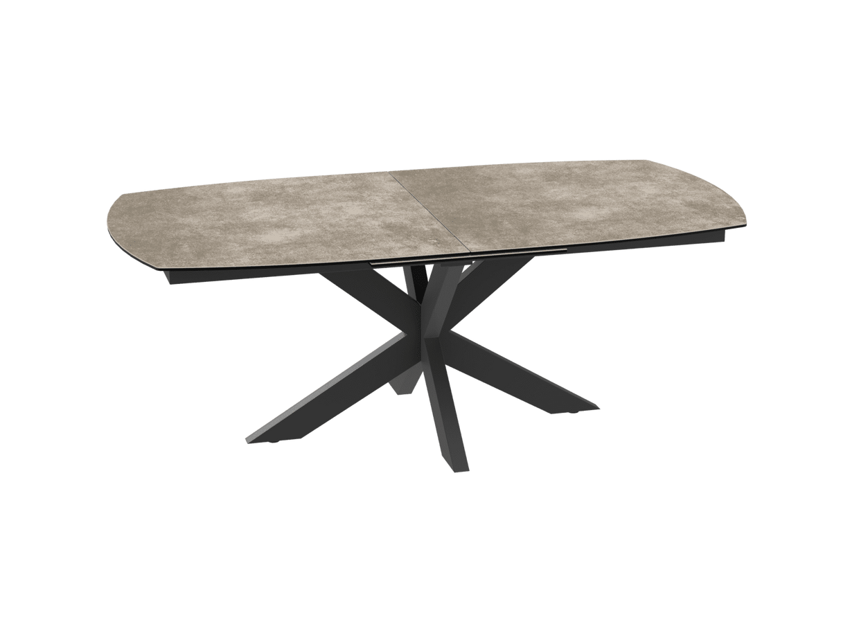 Table céramique extensible taupe - Gustave