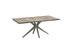 Table céramique extensible taupe - Indina