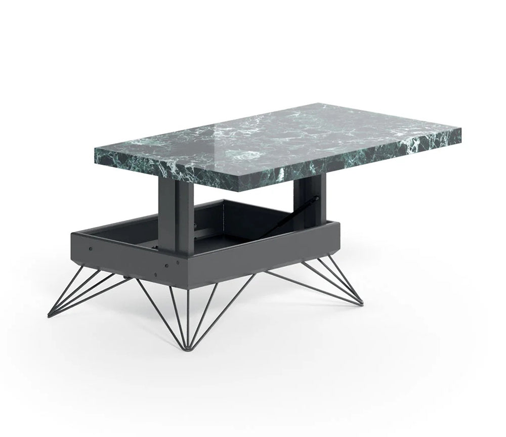 Table basse avec plateau relevable - Radieuse