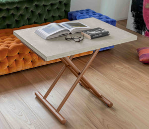 Table basse relevable extensible marbre - Altacom - Souffle d'intérieur