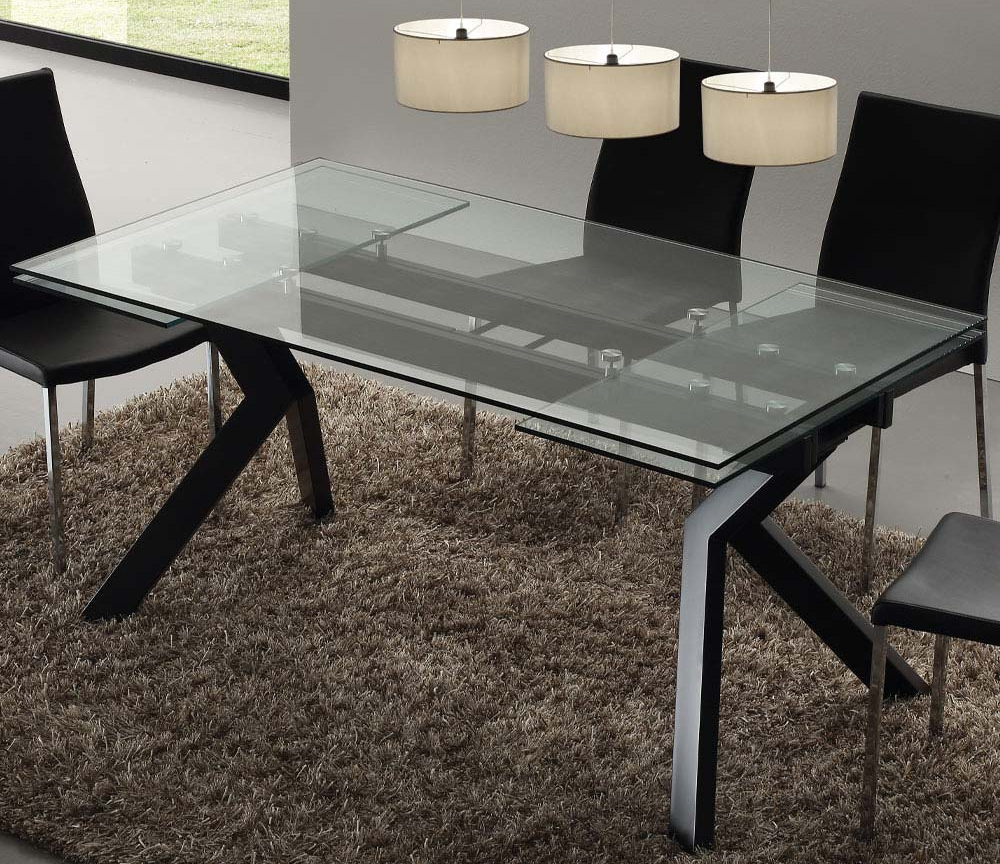 Table extensible en verre - William