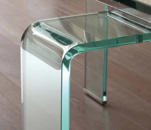 table en verre extensible