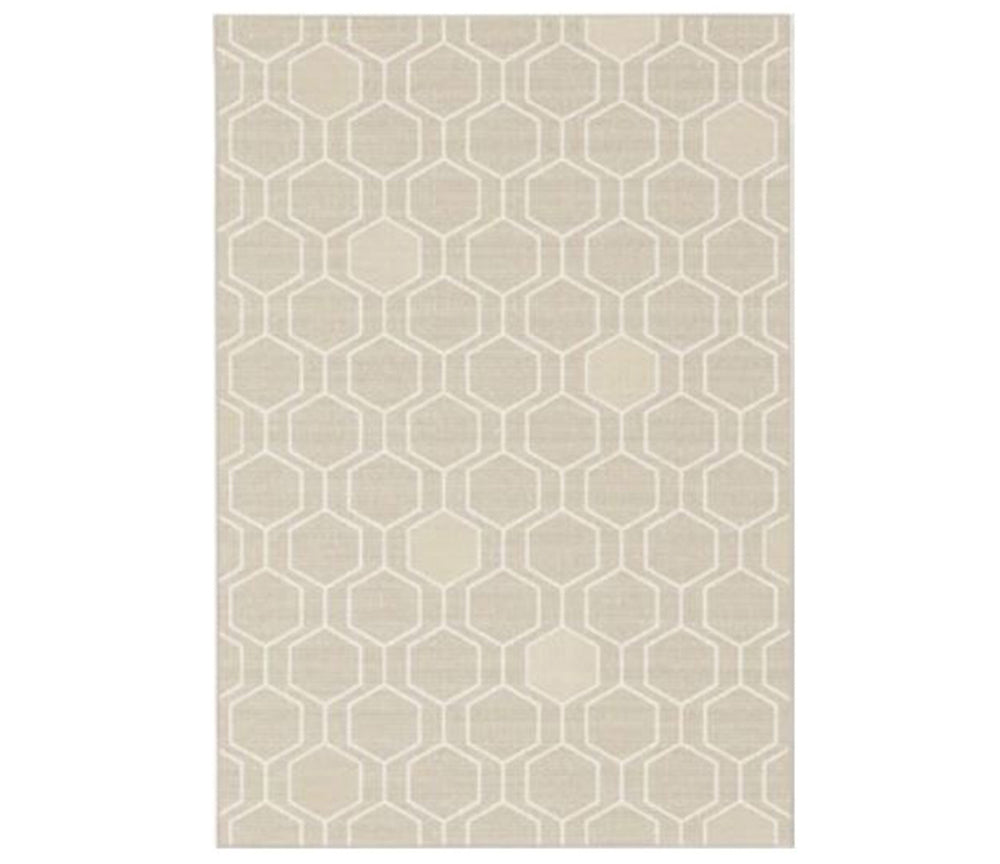 Tapis d'extérieur beige à motif - Broadway