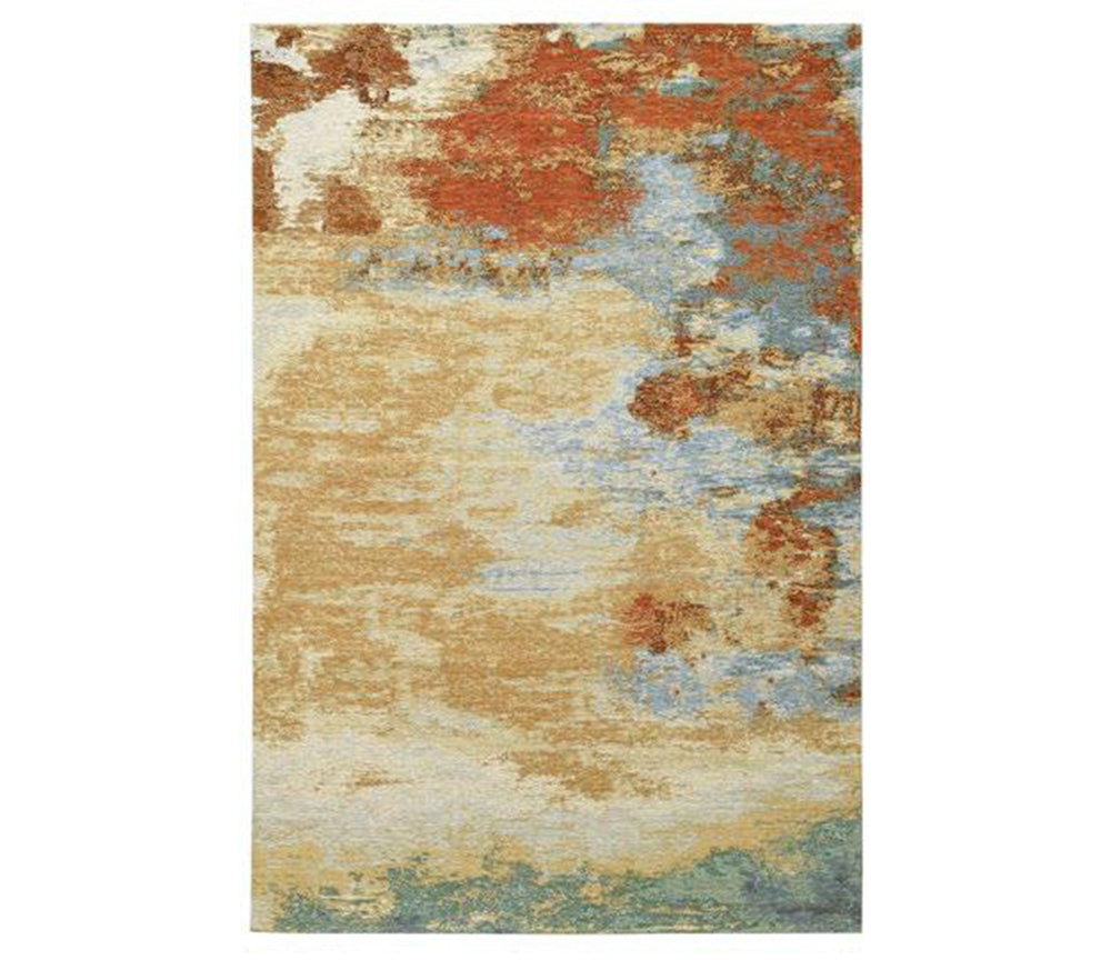 Tapis salon moderne couleur chaude - Ametist Chenille