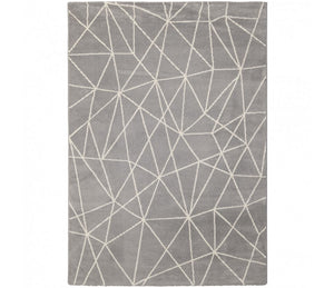 Tapis gris salon contemporain - Salgueiro rugs - Souffle d'Intérieur