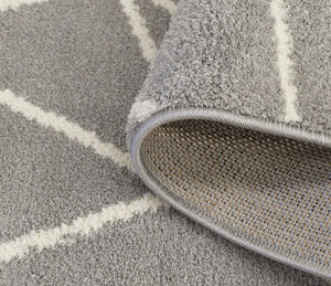 Tapis gris salon contemporain - Salgueiro rugs - Souffle d'Intérieur