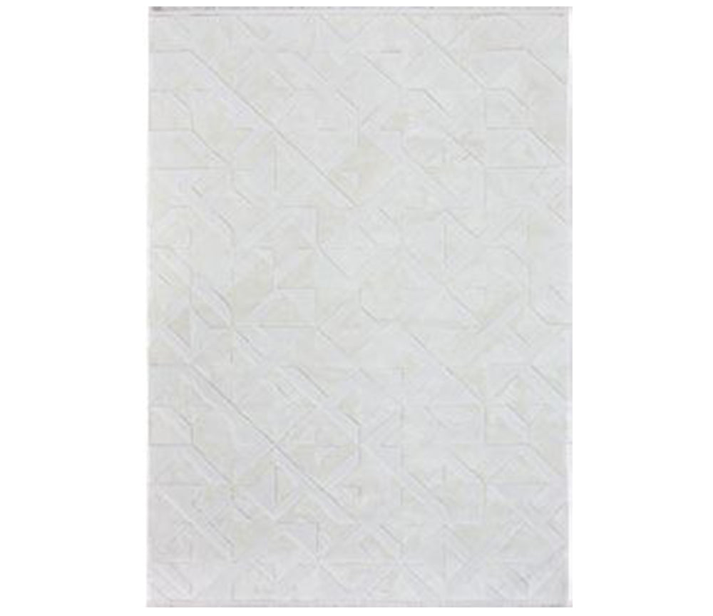 Tapis salon gris clair stylé - Salgueiro rugs - Souffle d'Intérieur