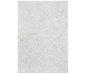 Tapis salon gris clair stylé - Salgueiro rugs - Souffle d'Intérieur