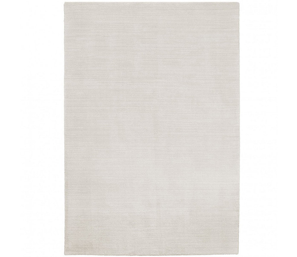 Tapis salon uni beige clair - Clubby