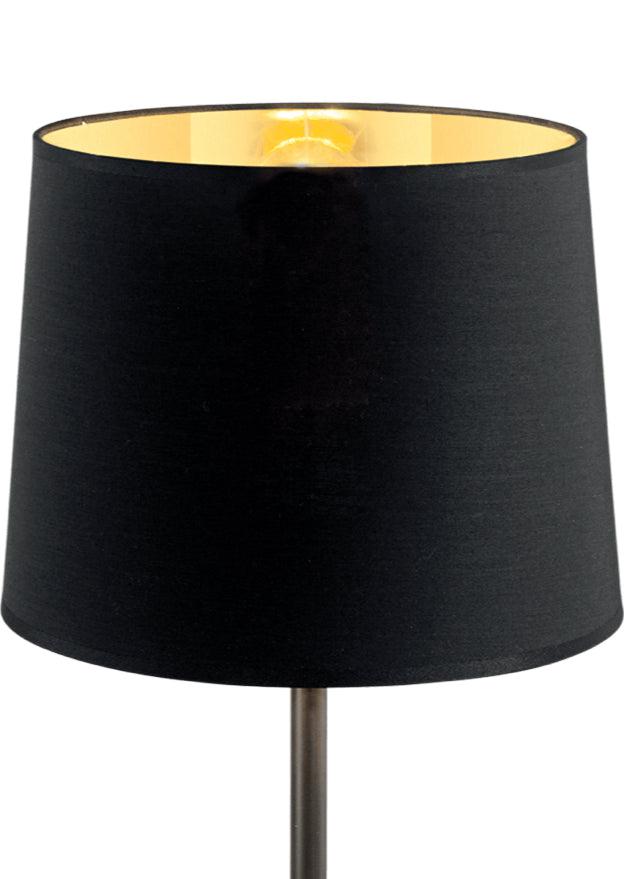 Lampe à poser design de table noir et doré -  SOUFFLE D'intérieur