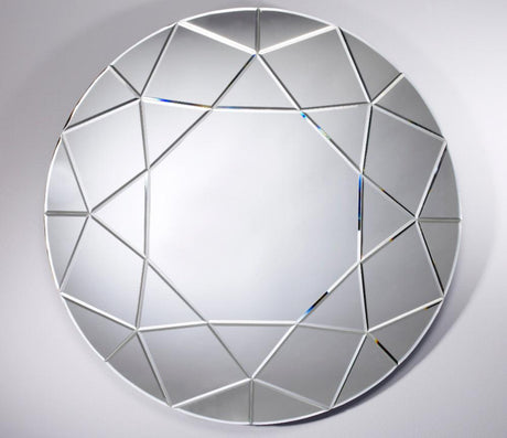 Miroir mural design moderne rond - Souffle d'intérieur