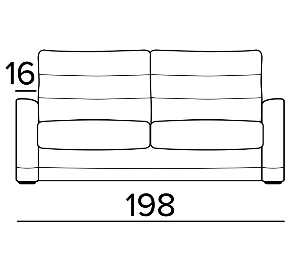 Canapé convertible 140 en tissu design rapido - Souffle d'intérieur