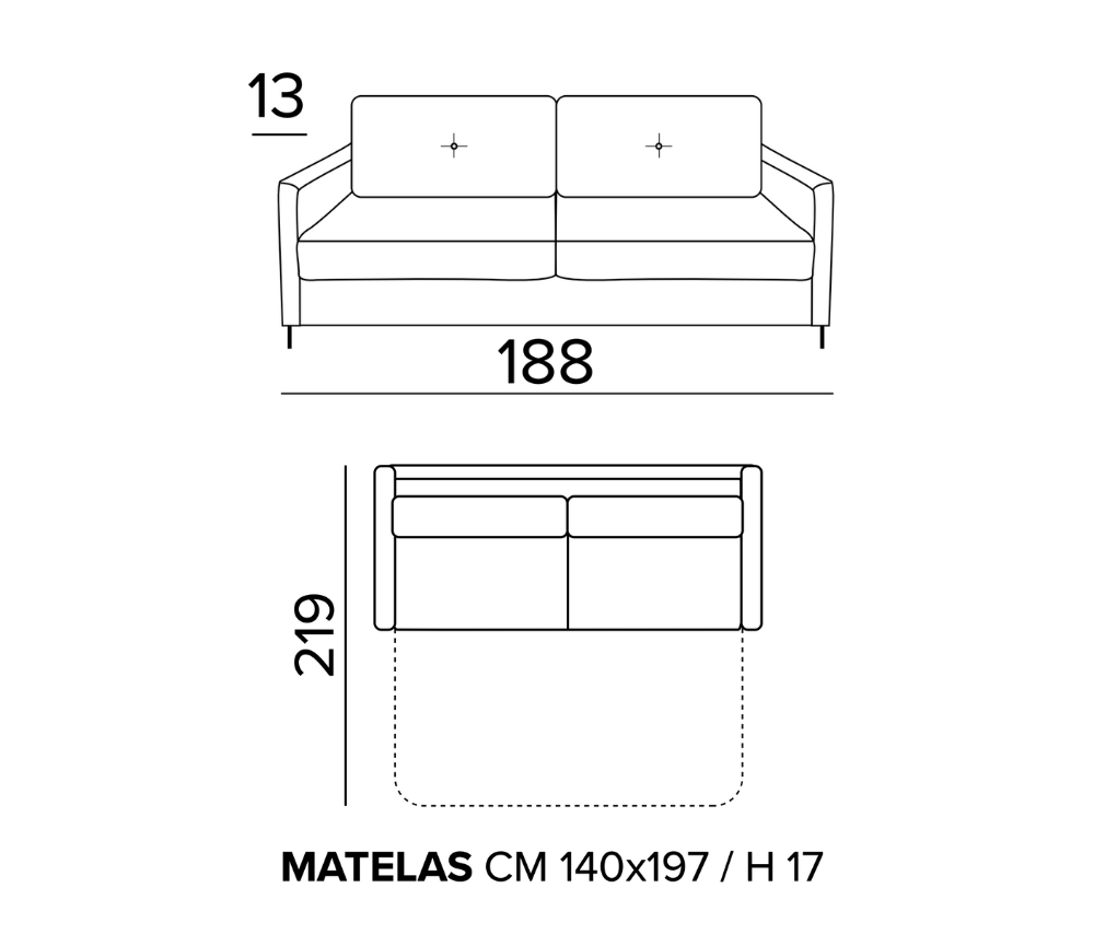 canapé convertible rapido vitarelax en tissu velours gris - Souffle d'intérieur