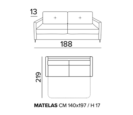 canapé convertible rapido vitarelax en tissu velours gris - Souffle d'intérieur