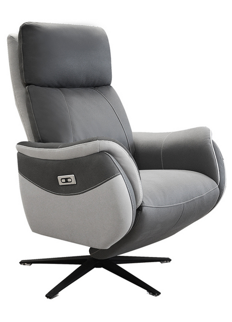 fauteuil de relaxation electrique tissu-souffle d'interieur